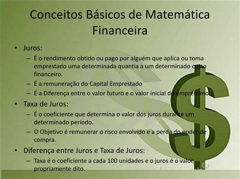 matematica financeira